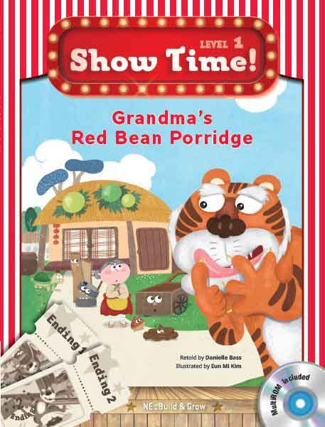 Show Time! Level 1 Grandma's Red Bean Porridge Student Book+CD isbn 9791125323822