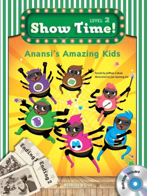 Show Time! Level 2 Anansi's Amazing Kids 세트 isbn 9791125323808