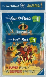Disney Fun to Read Set 1-31 A Super Family (Book+WB+CD) isbn 9788953947993