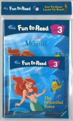 Disney Fun to Read Set 3-15 The Beautiful Vocie (Book+WB+CD) isbn 9788953946316