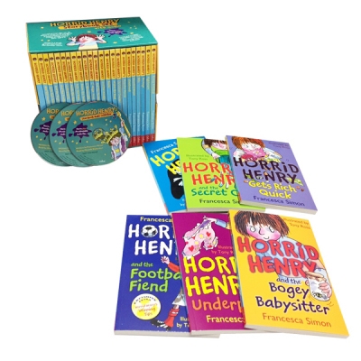 Horrid Henry Storybook Set (23 Books+3 MP3CDs) isbn 9781510103733
