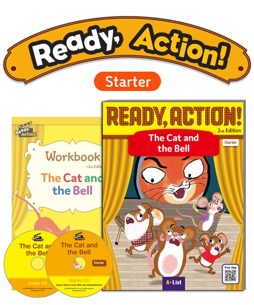 Ready Action Starter The Cat and the Bell isbn 9791160573992