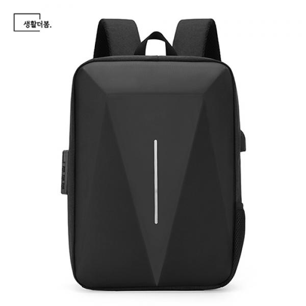 슬림 노트북백팩(잠금장치) /15.6인치/USB외장포트/캐리어결합