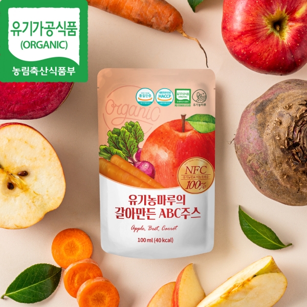갈아만든 NFC착즙 유기농 ABC쥬스 30팩 / 발효공법