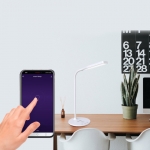 텐플 IoT 스마트 LED 스탠드 화이트 - 무드등 조명 독서실 책상 테이블 독서등 무선충전