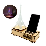 DIY 보이스 스펙트럼 스피커 - 에펠탑 만들기 조명 교육용 창작 소리 센서 음성 인식